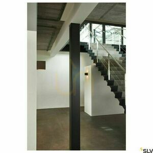 Nástenné svietidlo SLV Solid Cube čierne betón 25 W G9 1000911 small 2