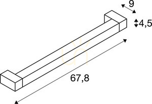 Stropné nástenné svietidlo SLV LONG GRILL LED čierne 20 W 3000 K 1001020 small 5
