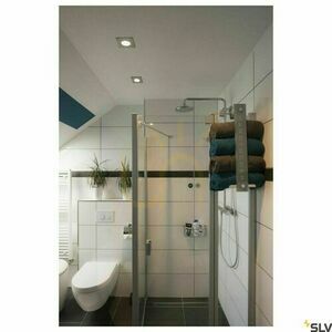 Vonkajšie zapustené svietidlo SLV DOLIX OUT QPAR51 strieborné IP65 50W 1001172 small 2