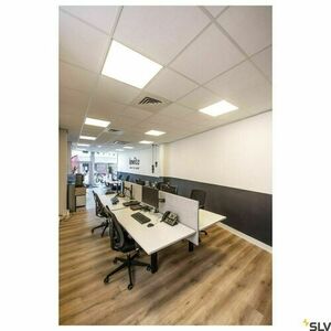 Zapustené LED svietidlo SLV VALETO Panel biele 62x62 cm 39,55 W 4000 lm 1001251 small 3