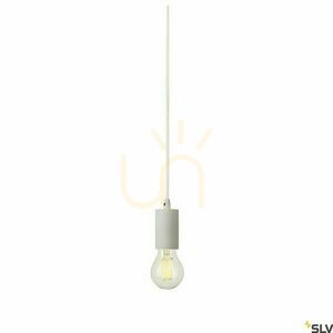 Závesné svietidlo SLV FITU biele E27 60 W hliník 132691 small 2