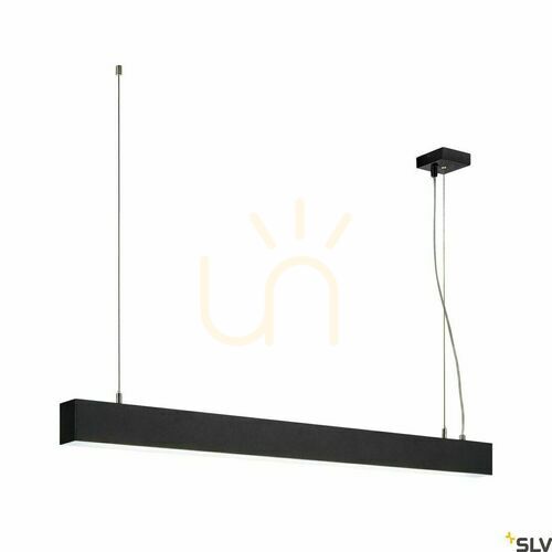 Skontrolujte Závesné svietidlo SLV GLENOS II čierne LED 43W 4000K 105 cm 1001403