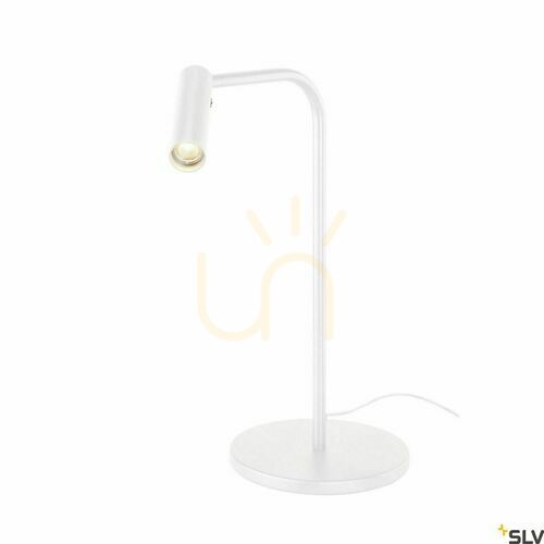 Skontrolujte Stolová lampa SLV KARPO TL biela LED 6,2 W 3000 K 430 lm 1001460