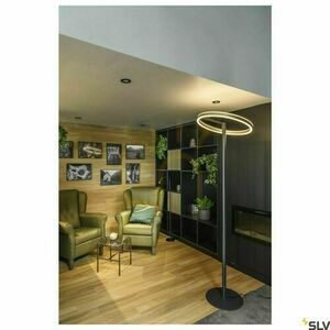 Podlahová lampa SLV KARPO FL čierna LED 6,2 W 3000 K 1001463 small 5