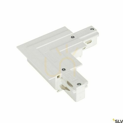 Skontrolujte Napájací roh SLV EUTRAC SYSTEM 3-fázový biely 1001536