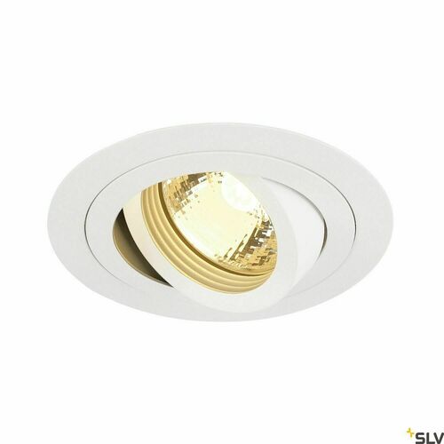Skontrolujte Zapustené svietidlo SLV NEW TRIA 1 biele GU10 50 W 230 V 111711