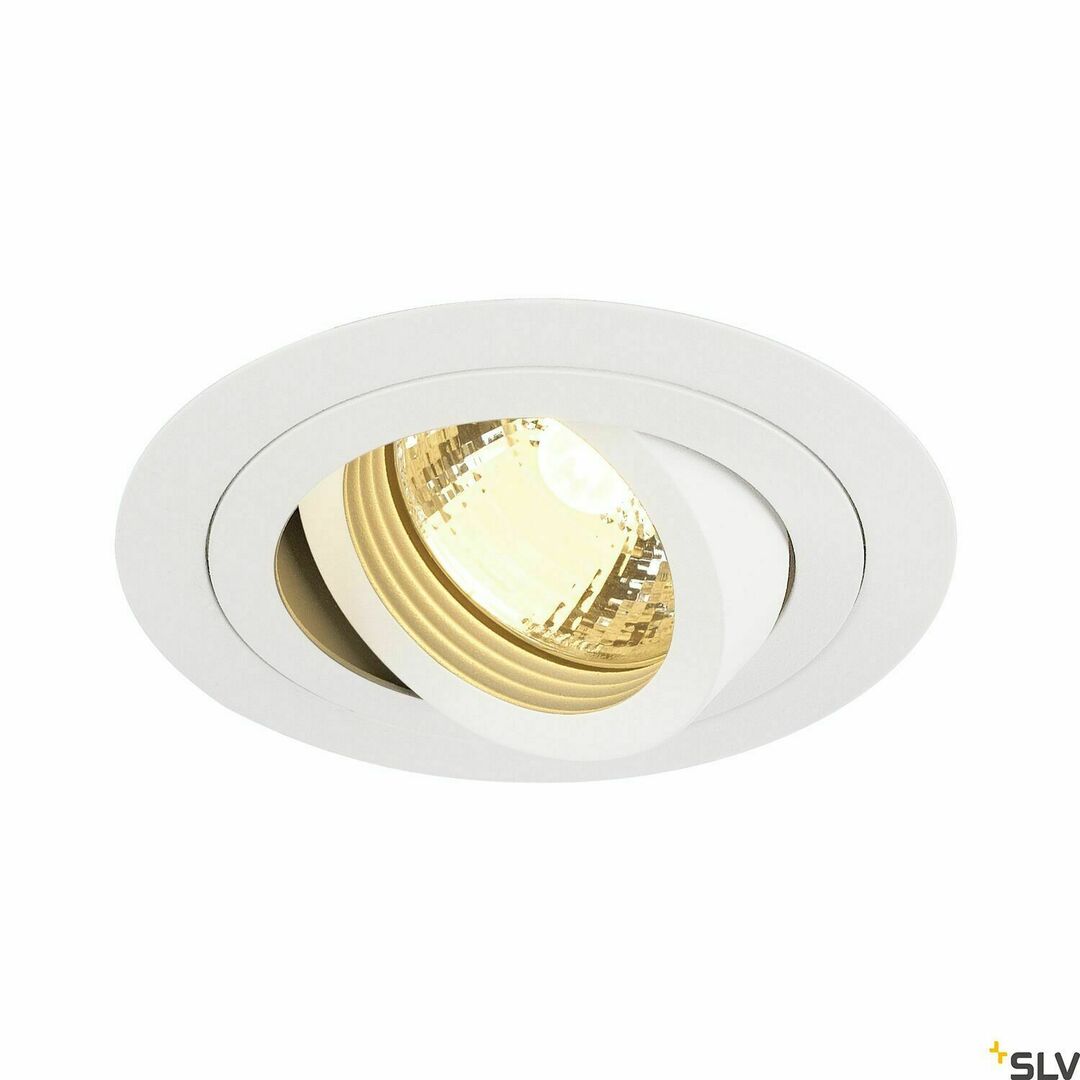 Skontrolujte Zapustené svietidlo SLV NEW TRIA 1 biele GU10 50 W 230 V 111711 Zapustené svietidlo SLV NEW TRIA 1 biele GU10 50 W 230 V 111711