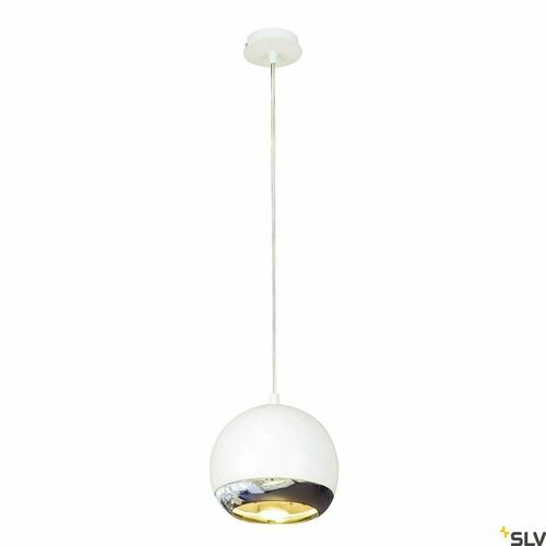 Skontrolujte Prívesné svietidlo SLV Light Eye biela/chróm 75 W ES111 133481