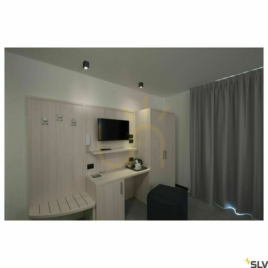Šou Stropné svietidlo SLV ALTRA DICE čierne 35W 1002216 Stropné svietidlo SLV ALTRA DICE čierne 35W 1002216