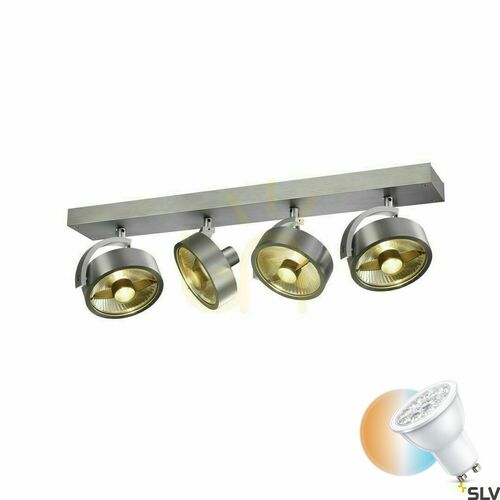 Skontrolujte Zapustené svietidlo SLV KALU 1002025 hliník 2x ES111 60 cm