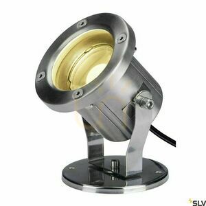 Vonkajšie bodové svietidlo SLV NAUTILUS SPIKE nerezová oceľ 9W 3000K IP55 1001962 small 1