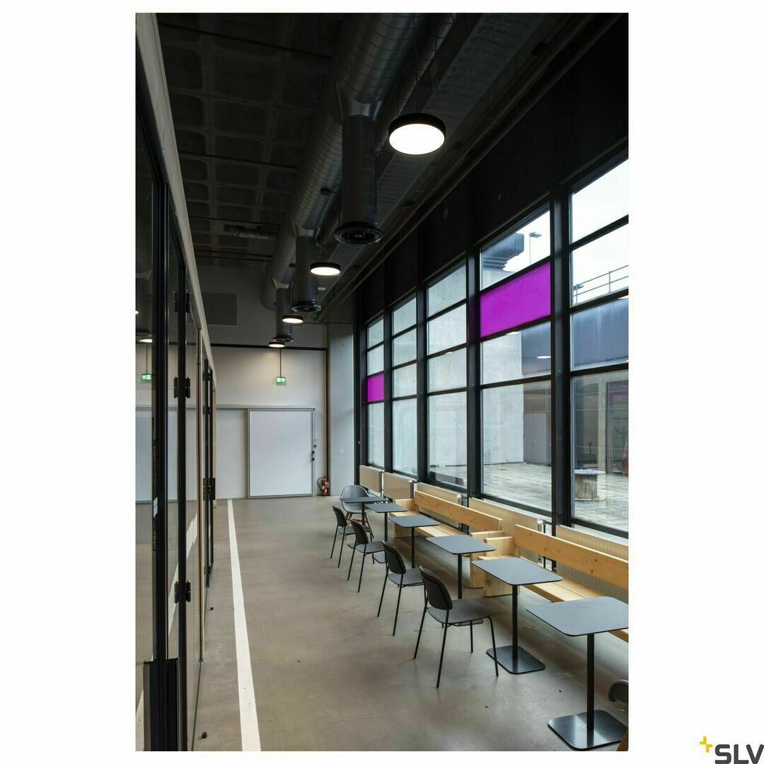 Skontrolujte Stropné svietidlo SLV MEDO AMBIENT 40 čierne 30 W DALI 3000/4000 K 1001895 Stropné svietidlo SLV MEDO AMBIENT 40 čierne 30 W DALI 3000/4000 K 1001895