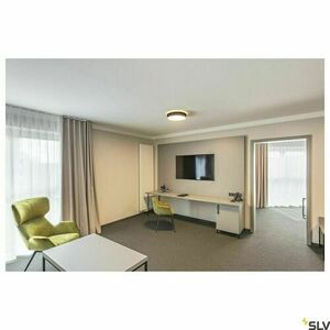 Stropné svietidlo SLV MEDO AMBIENT 38 cm čierne 30 W 3000/4000 K 1001883 small 5