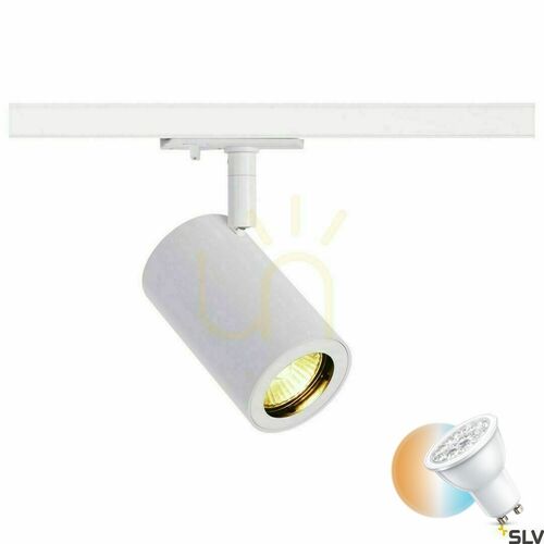 Skontrolujte Koľajové svetlo SLV ENOLA_B TRACK biele GU10 50 W 1-fázové 1002111