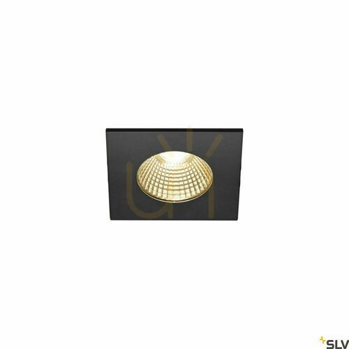 Skontrolujte Zapustené svietidlo SLV PATTA-I čierne 7,3 W IP65 Dim-to-Warm 1002101