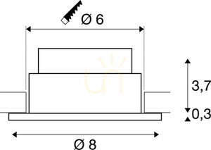 Zapustené svietidlo SLV PATTA-I čierne 7,3 W IP65 1002098 6 Zapustené svietidlo SLV PATTA-I čierne 7,3 W IP65 1002098 small 6