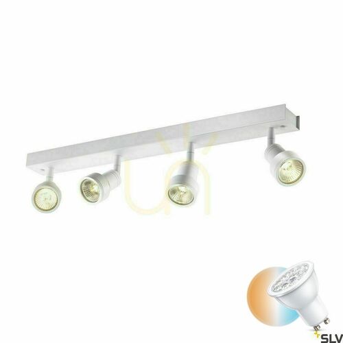 Skontrolujte Zapustené svietidlo SLV PURI biele GU10 50W 56 cm 1002030
