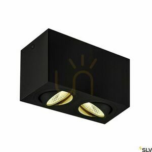 Stropné svietidlo SLV TRILEDO Double Square CL čierne 14W 3000K 1002003 0 Stropné svietidlo SLV TRILEDO Double Square CL čierne 14W 3000K 1002003 small 0