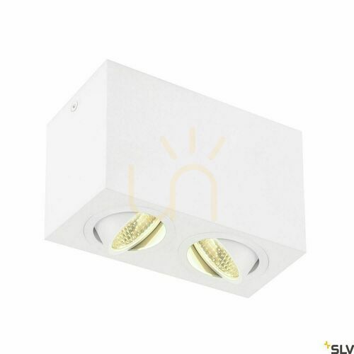 Skontrolujte Stropné svietidlo SLV TRILEDO Double Square CL biele 14W 3000K 1002008