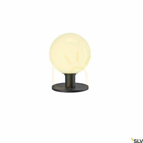 Skontrolujte Vonkajšie stĺpikové svietidlo SLV GLOO PURE antracit E27 IP44 27 cm 1001999