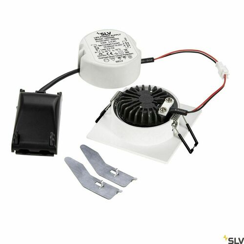 Skontrolujte Zapustené svietidlo SLV NEW TRIA 68 biele LED 7,2W 1800-3000K Dim to Warm CRI95 1001992