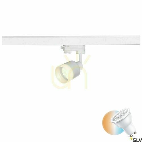 Skontrolujte Koľajové svietidlo SLV PURI TRACK biele GU10 3-fázové 10W 1001872