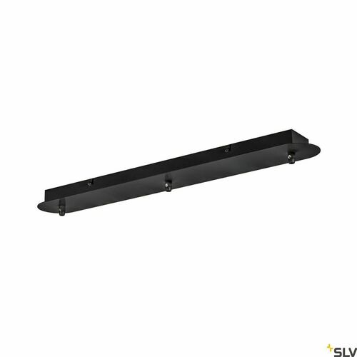 Skontrolujte Stropná rozeta SLV FITU 3 vývody čierna 60 cm 1001818