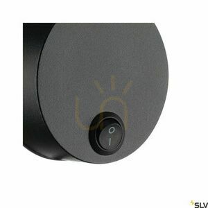Nástenné svietidlo SLV DIO FLEX PLATE QPAR51 čierne 50 W 230 V 1002608 small 2
