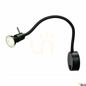 Nástenné svietidlo SLV DIO FLEX PLATE QPAR51 čierne 50 W 230 V 1002608 small 0