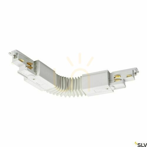 Skontrolujte Flexibilný konektor prípojnice SLV S-TRACK DALI 3-fázový biely 1002646