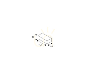Adaptér svietidla pre 3-fázovú lištu DALI SLV S-TRACK čierny 1002660 small 4