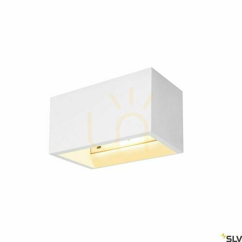 Skontrolujte Nástenné svietidlo SLV PLASTRA QT-DE12 biele sadrové 20W 1002238