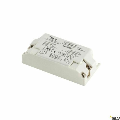 Skontrolujte LED ovládač SLV stmievateľný 9-15W 350 mA IP20 biely 1002803