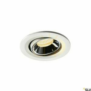 Zapustené svietidlo SLV NUMINOS Move S biela/chróm 8,6 W 3000 K 1005354 small 0