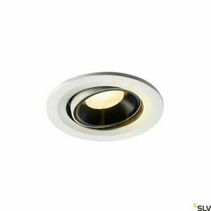 Zapustené svietidlo SLV NUMINOS Move S 8,6 W 3000 K biela/čierna 1005349 small 0