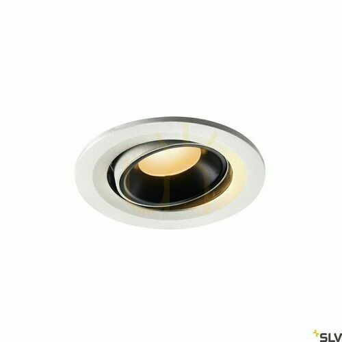 Skontrolujte Zapustené svietidlo SLV NUMINOS MOVE S biela/čierna 8,6 W 2700 K 1005331