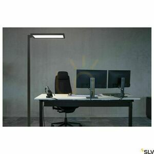 Podlahová lampa SLV WORKLIGHT čierna LED 79W 7600 lm 4000K 1005390 small 4