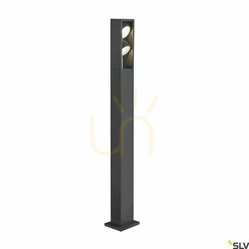 Skontrolujte Vonkajšie stĺpikové svietidlo SLV ESKINA FRAME antracit 125 cm 27 W 1005439