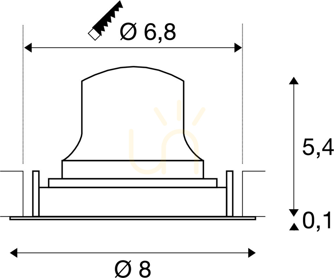Náhľad Zapustené svietidlo SLV NUMINOS MOVE XS biela/chróm 7 W 3000 K 720 lm 1005588 Zapustené svietidlo SLV NUMINOS MOVE XS biela/chróm 7 W 3000 K 720 lm 1005588