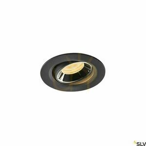 Zapustené svietidlo SLV NUMINOS MOVE XS čierne/chróm 7W 3000K 1005573 small 0