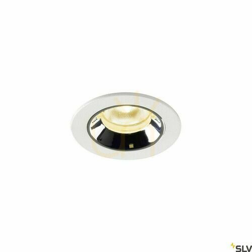 Skontrolujte Zapustené svietidlo SLV NUMINOS XS 7W 3000K biela/chróm 720 lm 1005534