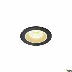 Zapustené svietidlo SLV NUMINOS XS 1005524 čierne/biele 7 W 3000 K small 0