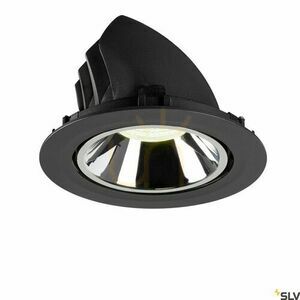 Zapustené svietidlo SLV NUMINOS GIMBLE XL čierne 37,4 W 4000 K 1006070 small 1