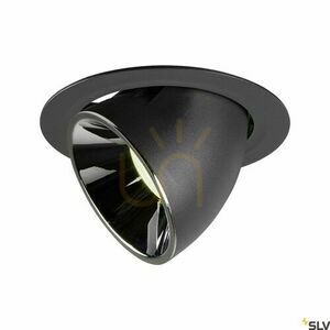 Zapustené svietidlo SLV NUMINOS GIMBLE XL čierne 37,4 W 4000 K 1006070 small 0