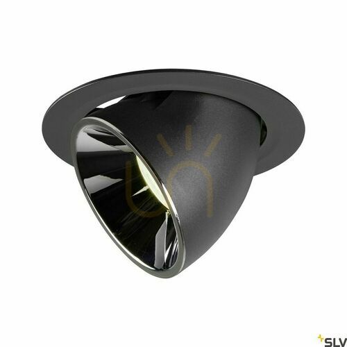 Skontrolujte Zapustené svietidlo SLV NUMINOS GIMBLE XL čierne 37,4 W 4000 K 1006067