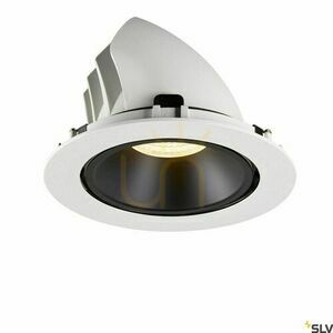 Zapustené svietidlo SLV NUMINOS GIMBLE XL bielo-čierne 37,4 W 3000 K 1006056 small 1