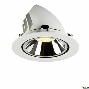 Zapustené svietidlo SLV NUMINOS GIMBLE XL biela/chróm 3000K 37,4 W 1006058 small 1