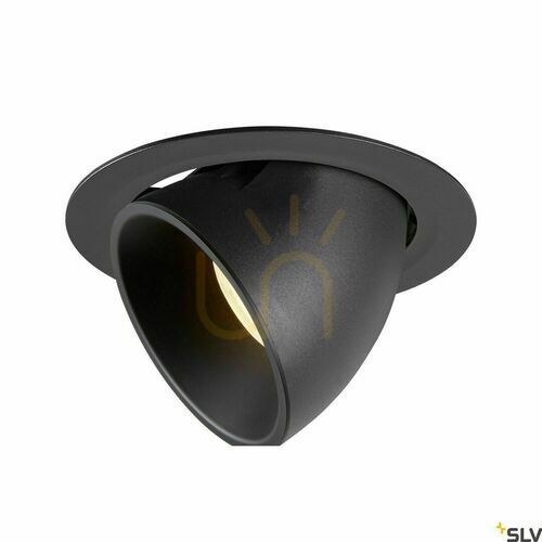 Skontrolujte Zapustené svietidlo SLV NUMINOS GIMBLE XL čierne 37,4 W 3000 K 1006047