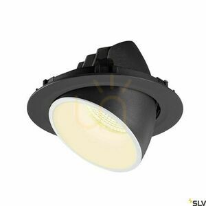 Zapustené svietidlo SLV NUMINOS GIMBLE XL čierne 37,4 W 3000 K 1006048 small 2
