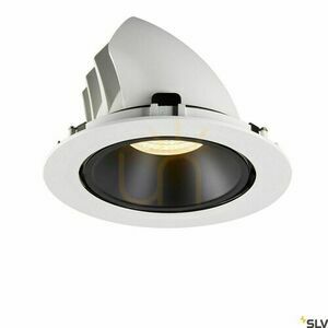 Zapustené svietidlo SLV NUMINOS GIMBLE XL bielo-čierne 37,4 W 2700 K 1006044 small 1